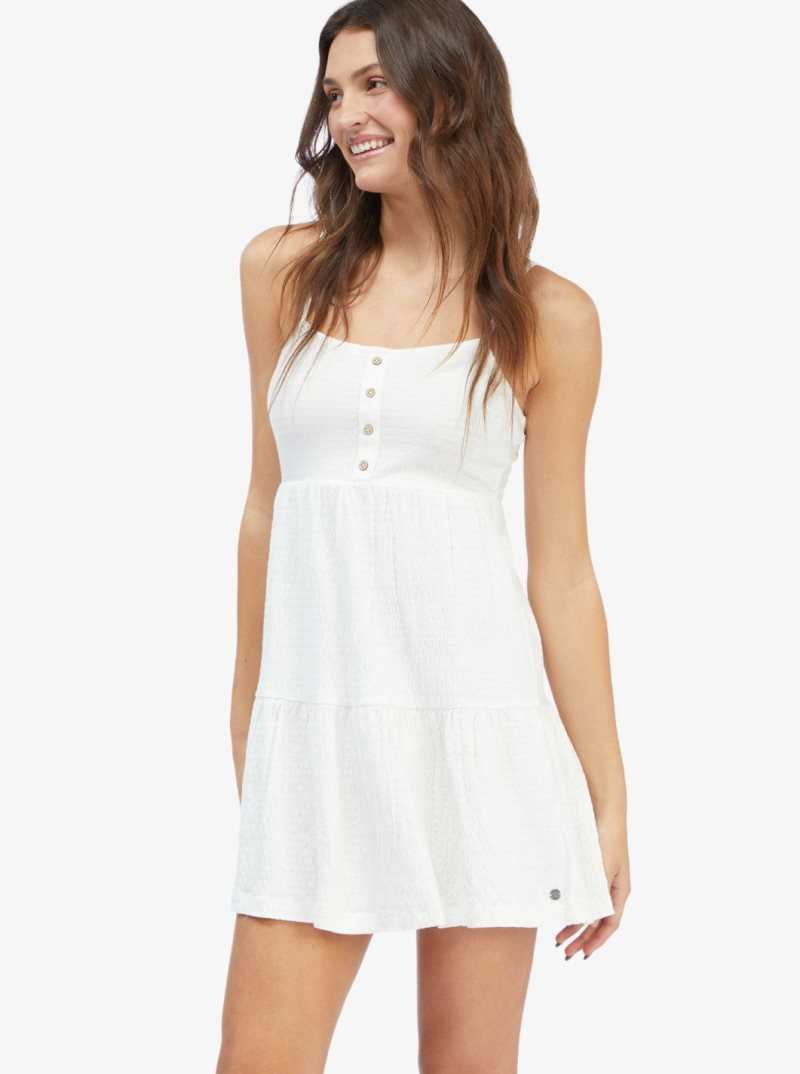Peignoir Roxy Beach Hangs Lanières Femme Blanche | 536108WOS