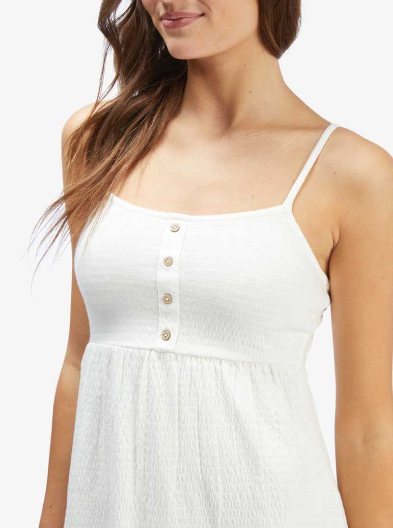 Peignoir Roxy Beach Hangs Lanières Femme Blanche | 536108WOS