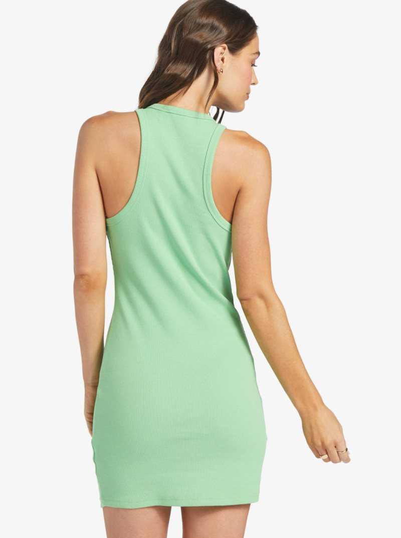 Peignoir Roxy Bright Boardwalk High Knit Femme Vert | 543069TPB