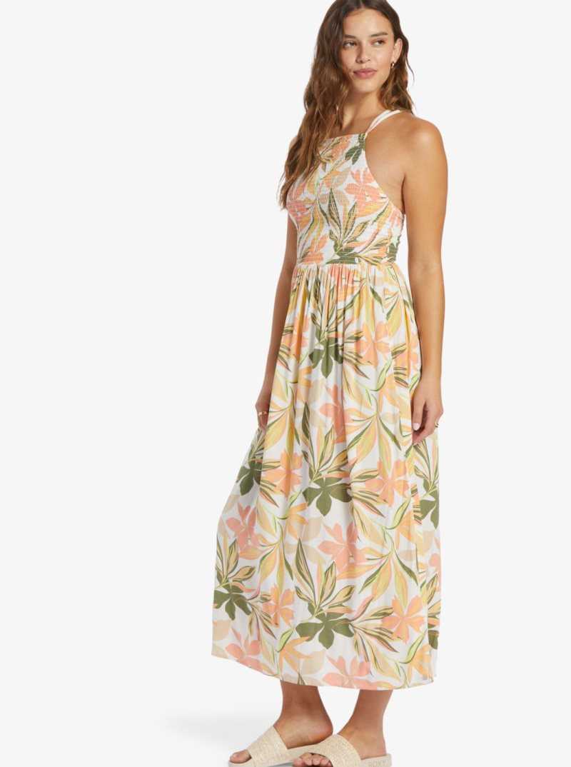 Peignoir Roxy Bungalow Mid Femme Blanche | 687309DOL