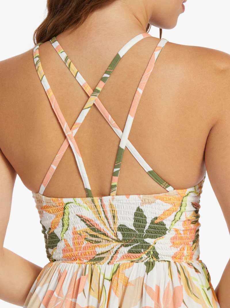 Peignoir Roxy Bungalow Mid Femme Blanche | 687309DOL