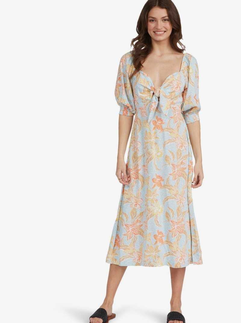 Peignoir Roxy Evening Delight Femme Bleu | 760923AQZ