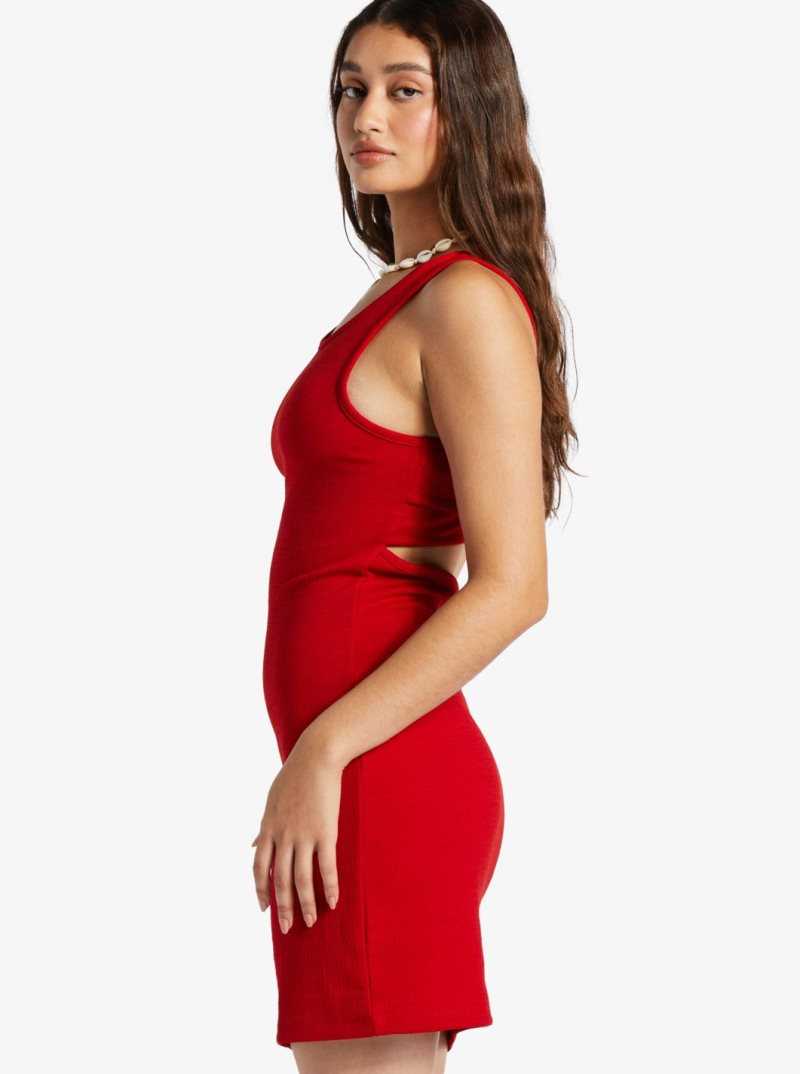 Peignoir Roxy Good Keepsake Lanières Midi Femme Rose | 736425HAS