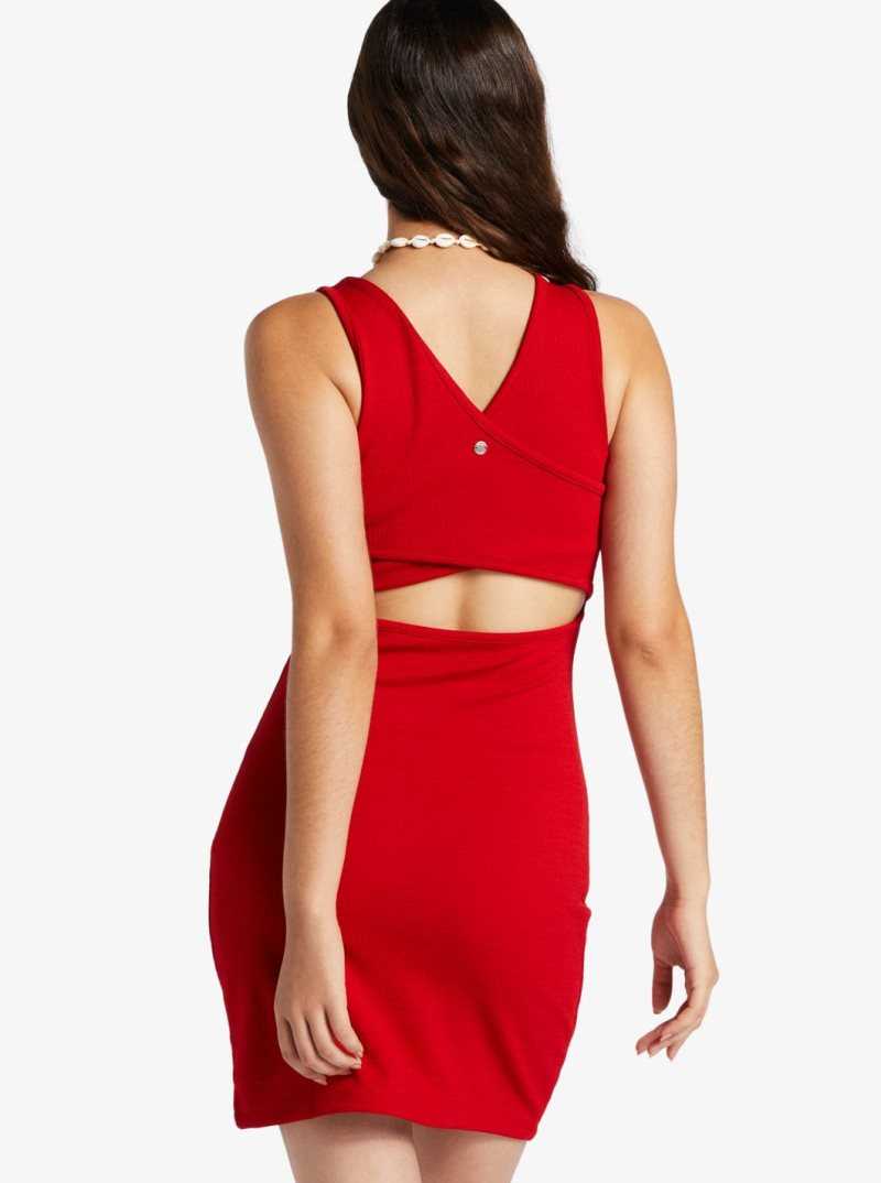 Peignoir Roxy Good Keepsake Lanières Midi Femme Rose | 736425HAS