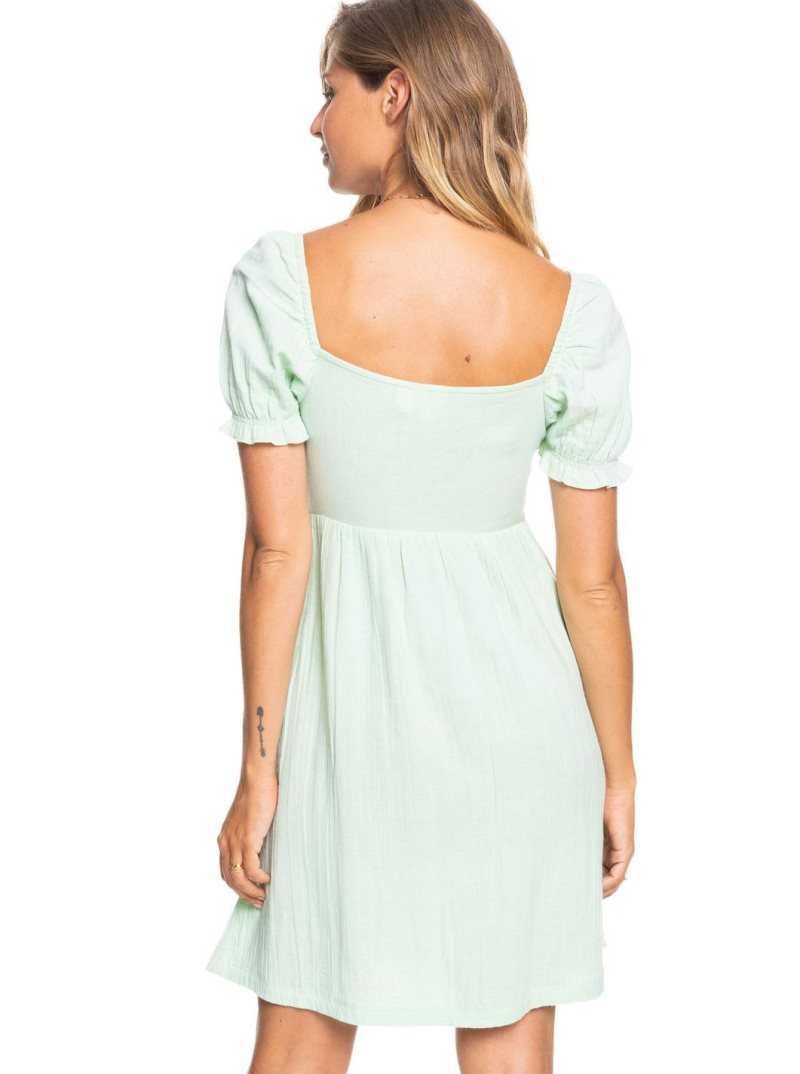 Peignoir Roxy Hello Mini Again Woven Femme Vert | 589042GCR