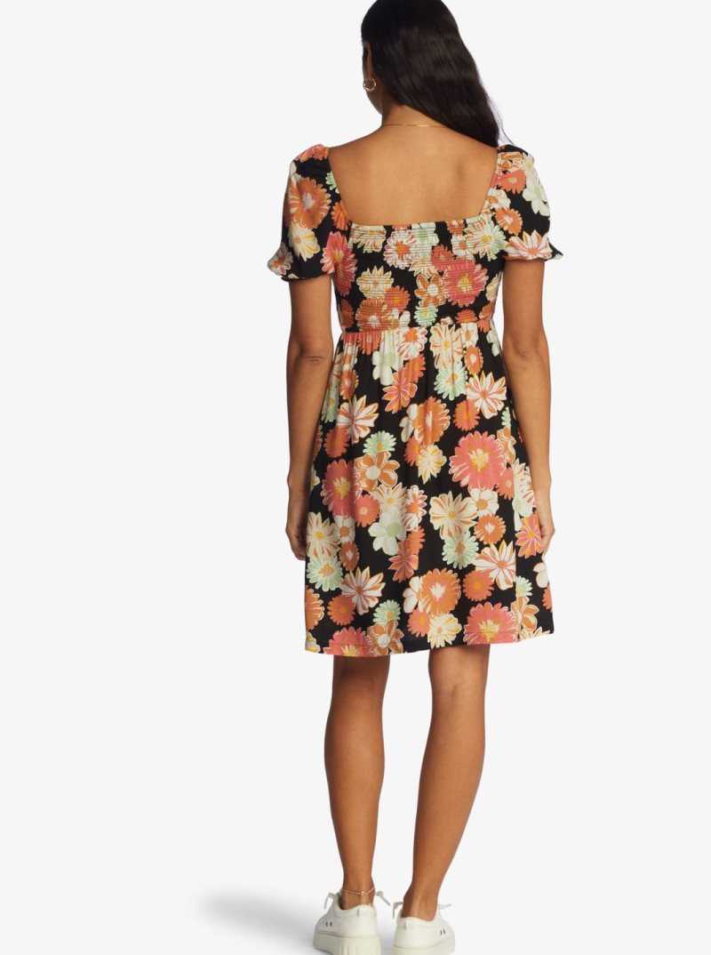 Peignoir Roxy Hello Petal Mini Femme Grise Foncé | 150347KSQ