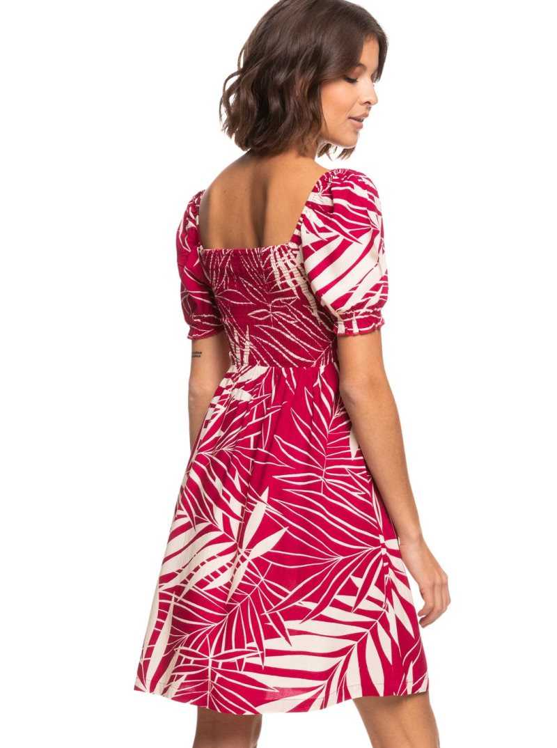 Peignoir Roxy Hello Petal Mini Woven Femme Rouge | 618092UMC