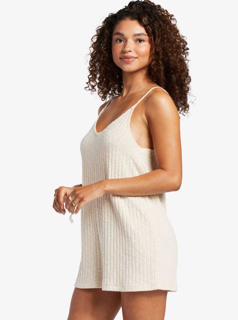 Peignoir Roxy On Our Way Knit V-Neck Romper Femme | 537019MPA