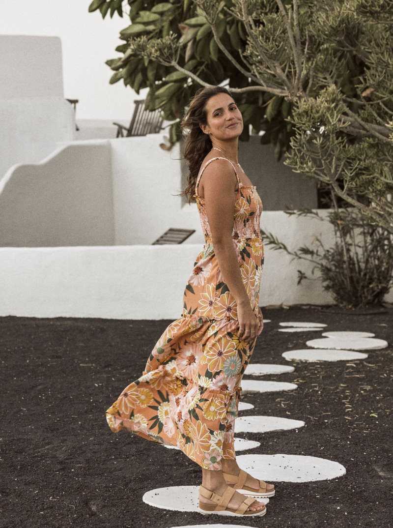 Peignoir Roxy Sunnier Shores Woven Maxi Femme | 157603WXK