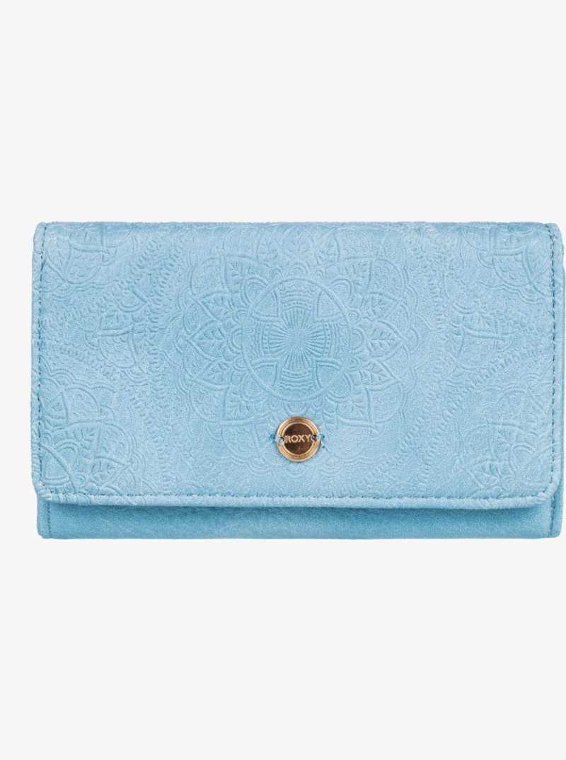 Portefeuilles Roxy Crazy Diamond Femme Bleu | 637950LIO