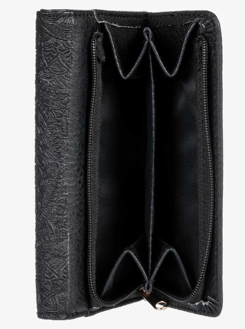 Portefeuilles Roxy Crazy Diamond Femme Grise Foncé | 610948FBH