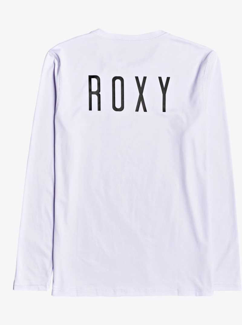Rashguards Roxy Enjoy Waves Long Sleeve UPF 50 Femme Blanche | 593468NRI