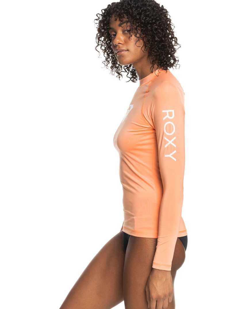 Rashguards Roxy Whole Hearted Long Sleeve UPF 50 Femme | 916308JED