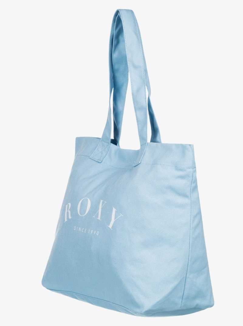 Sac À Main Roxy Go For It Tote Bag Femme Bleu | 107582VNK