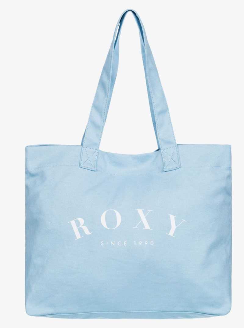 Sac À Main Roxy Go For It Tote Bag Femme Bleu | 107582VNK