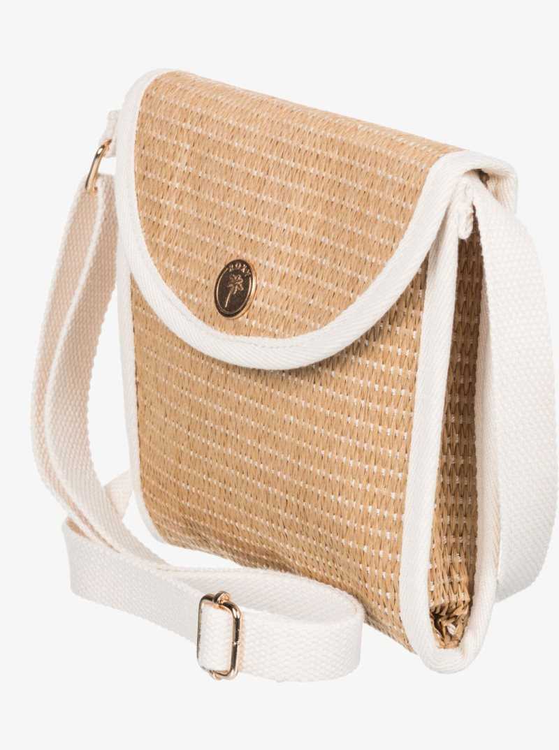 Sac À Main Roxy Island Key Small Crossbody Bag Femme Beige | 048163LMC