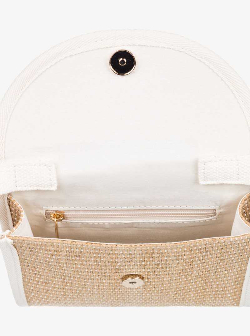Sac À Main Roxy Island Key Small Crossbody Bag Femme Beige | 048163LMC