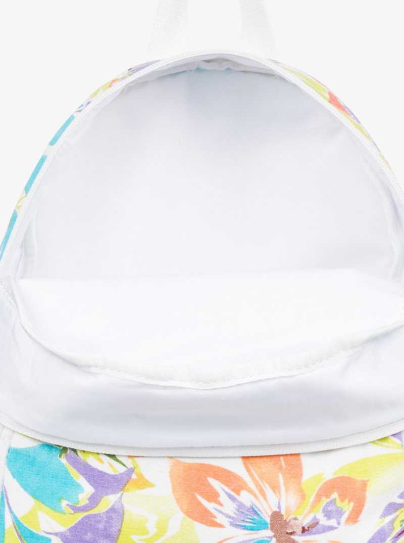 Sacs À Dos Roxy Always Core Tela Small Femme Blanche | 241368TND