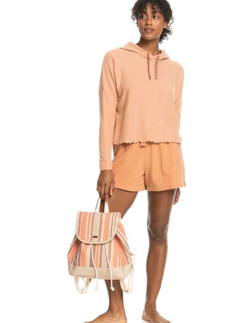Sacs À Dos Roxy Banana Palm Beach Femme Stripes | 297531ROZ