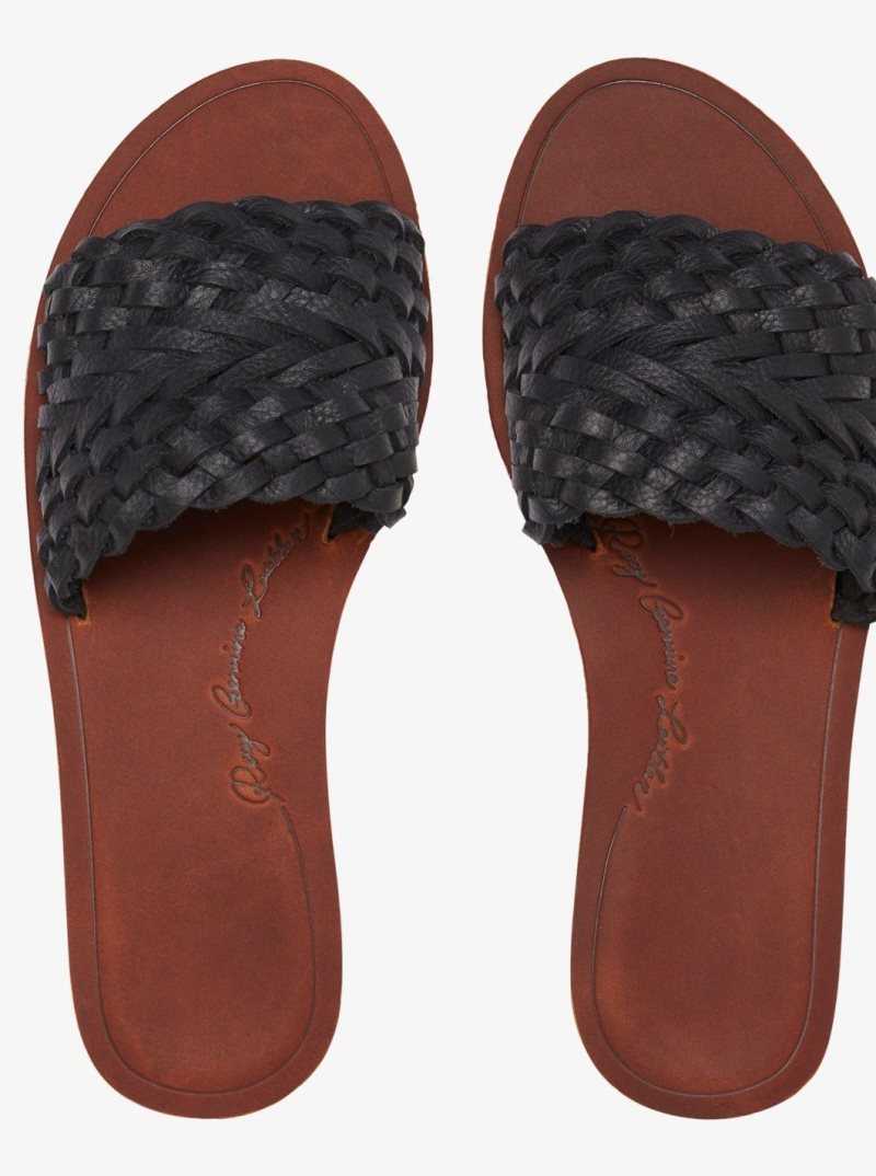 Sandales Roxy Arabella Lx Mode Sandal Femme Noir | 509746ASV