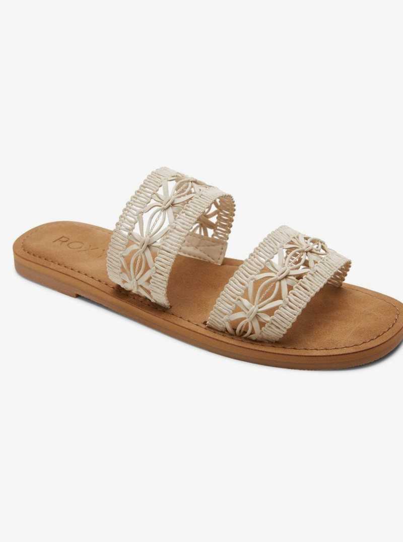 Sandales Roxy Dafni Femme Blanche | 491528DIX