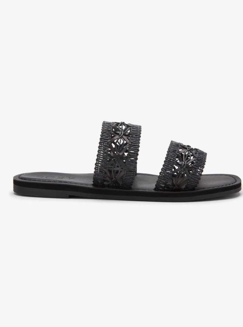 Sandales Roxy Dafni Femme Noir | 036821PBQ