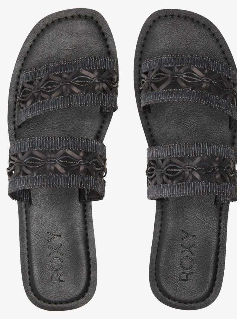 Sandales Roxy Dafni Femme Noir | 036821PBQ