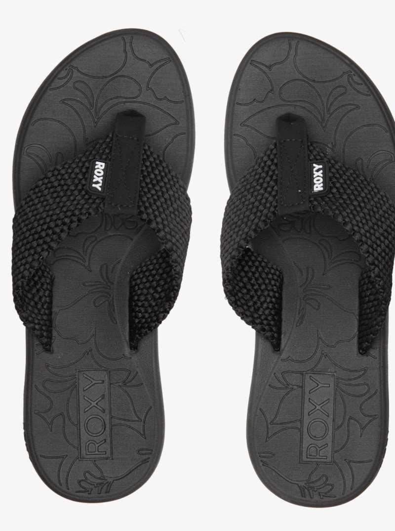 Sandales Roxy Kallie Ii Femme Noir | 038417TAE