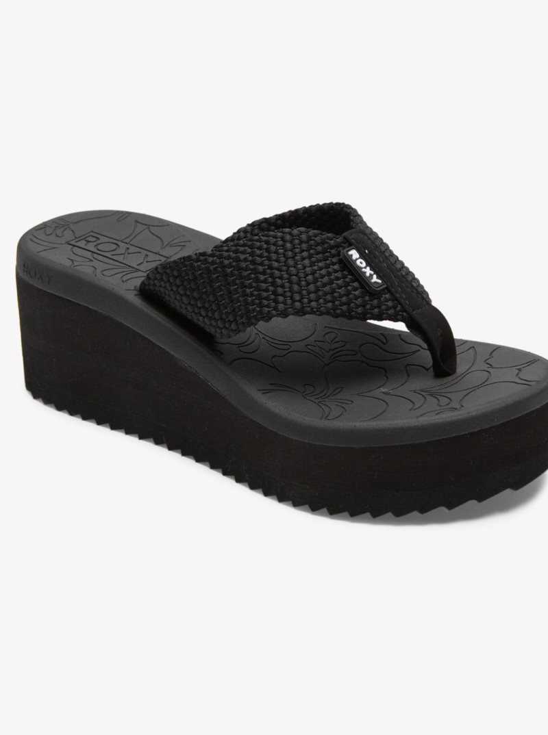 Sandales Roxy Kallie Ii Femme Noir | 038417TAE