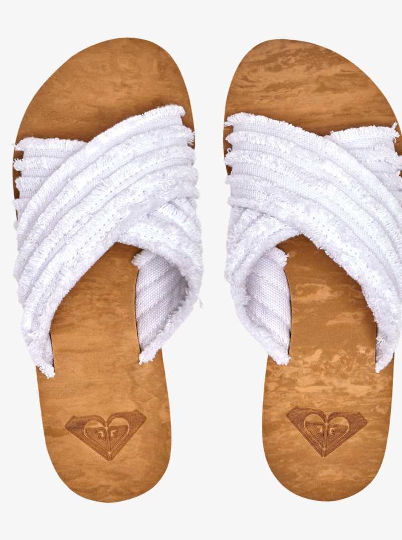 Sandales Roxy Kamea Wahine Femme Blanche | 985731VLH