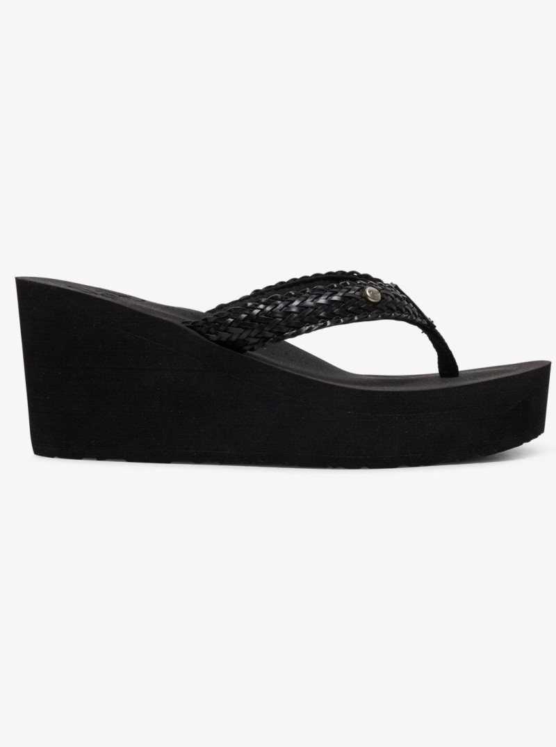 Sandales Roxy Mellie Iii Flip-Flops Femme Noir | 516243CGN