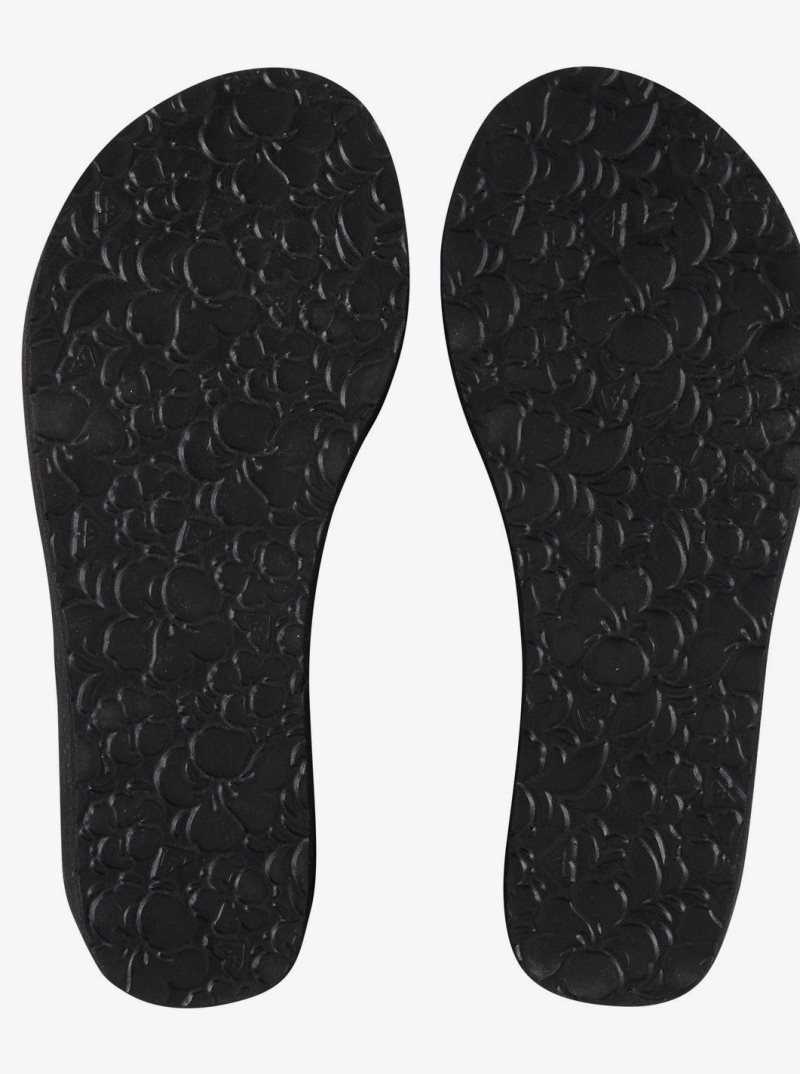 Sandales Roxy Mellie Iii Flip-Flops Femme Noir | 516243CGN