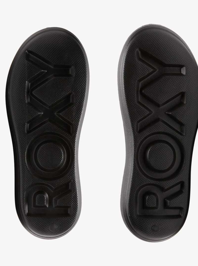Sandales Roxy Rivie Femme Noir | 605924KZO