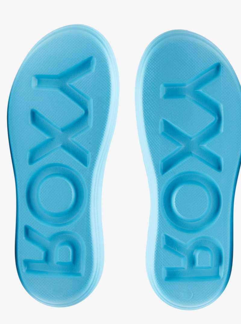 Sandales Roxy Rivie Femme Turquoise Clair | 407513IBX