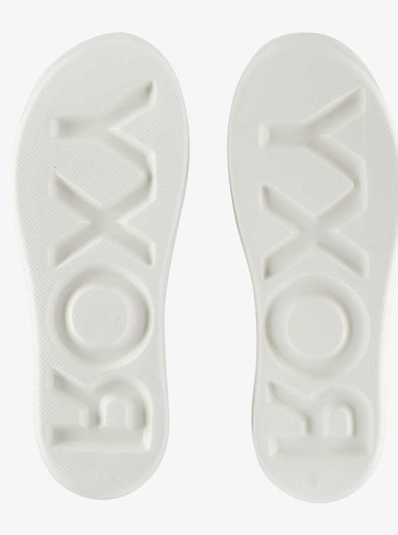 Sandales Roxy Rivie Print Femme Rose Vert Clair | 971028VTB