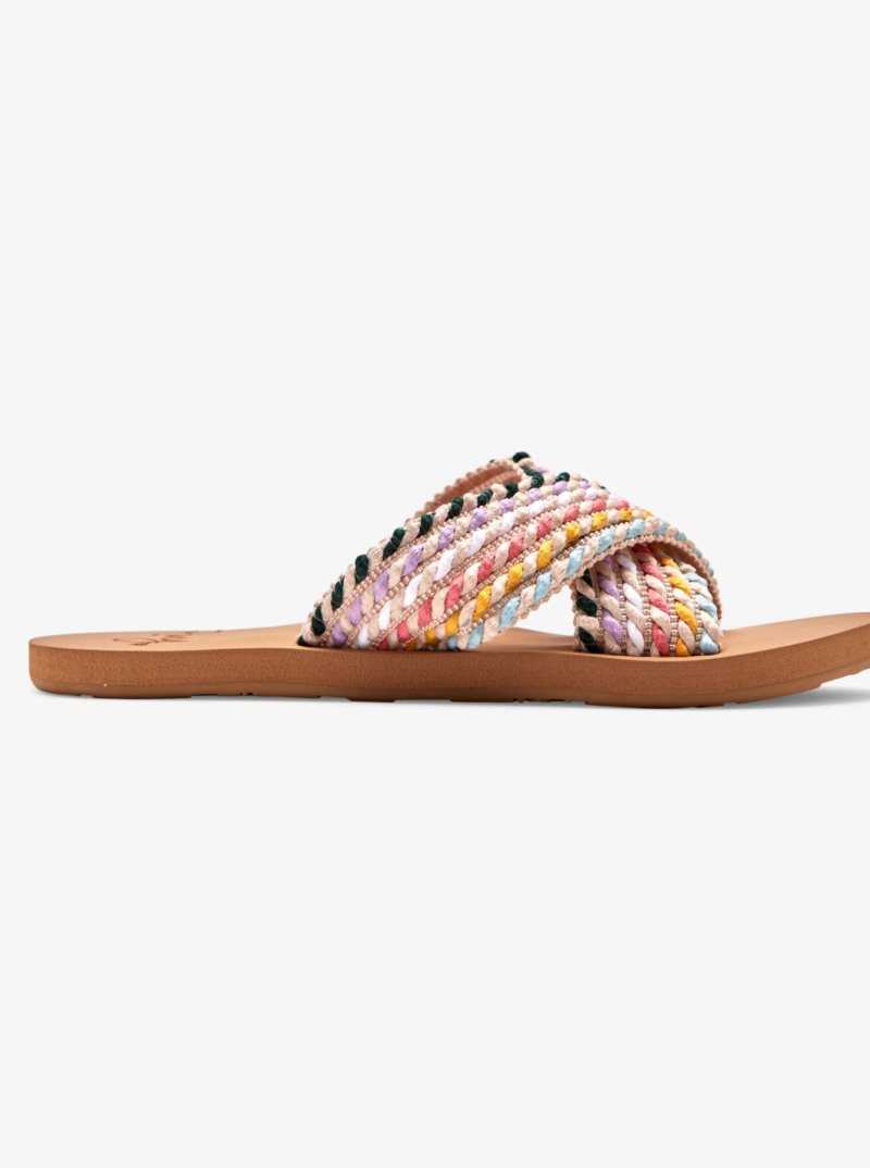 Sandales Roxy Roselani Femme Multicolore | 893402UCY