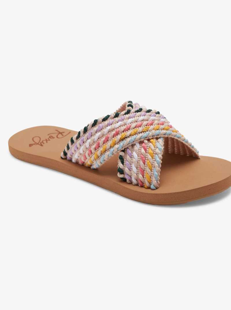 Sandales Roxy Roselani Femme Multicolore | 893402UCY
