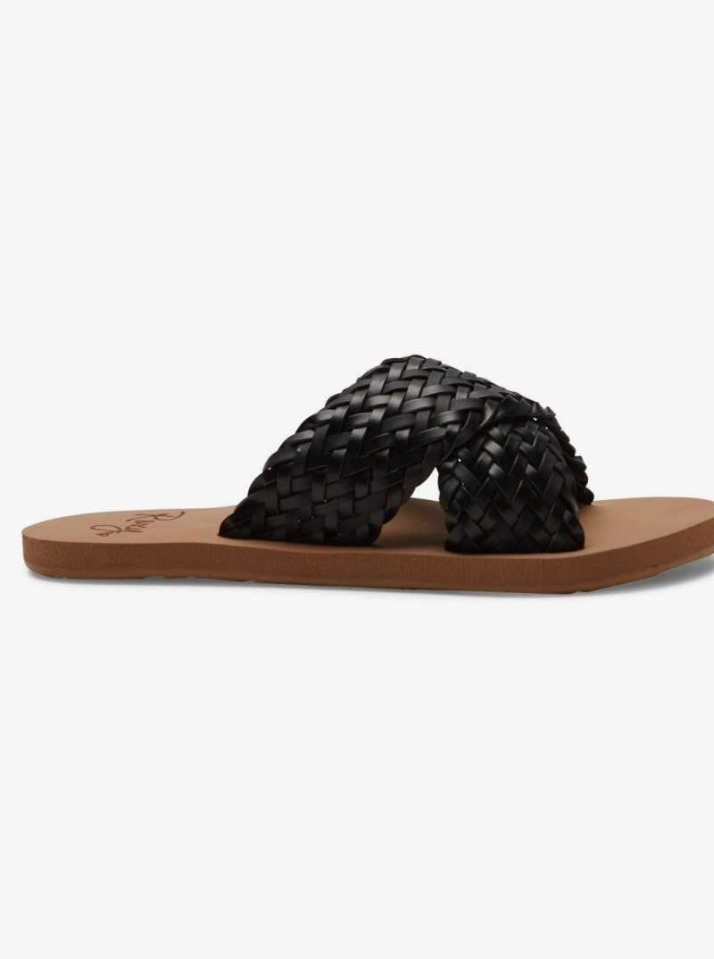 Sandales Roxy Roselani Femme Noir | 062497SGM