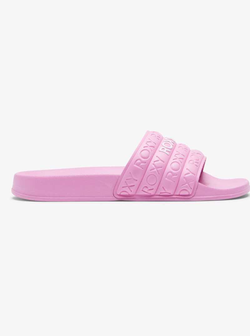 Sandales Roxy Slippy D'eau-Friendly Femme Lavande | 867329FAP