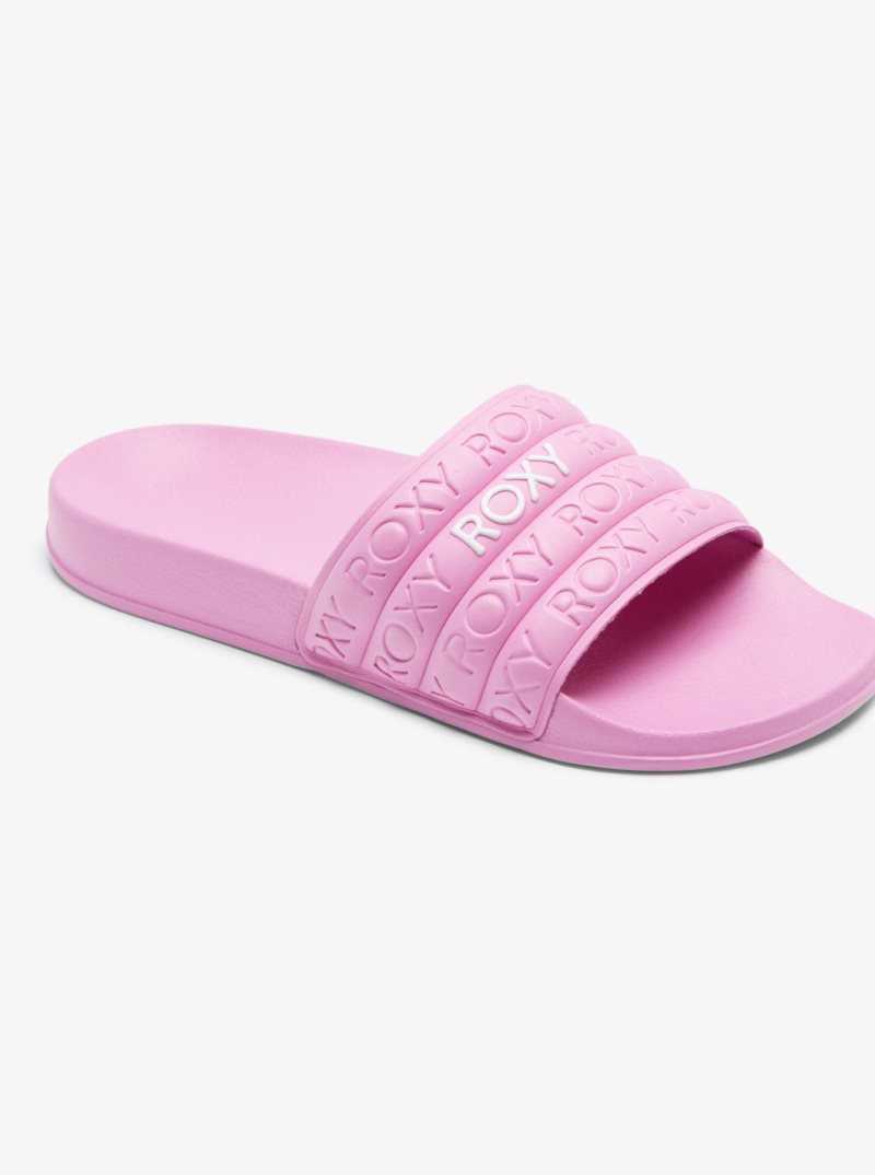 Sandales Roxy Slippy D\'eau-Friendly Femme Lavande | 867329FAP