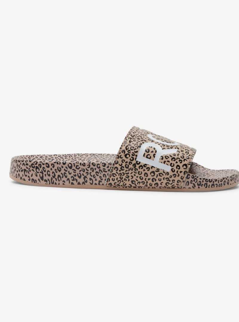 Sandales Roxy Slippy Printed Claquette Femme | 850463OMG