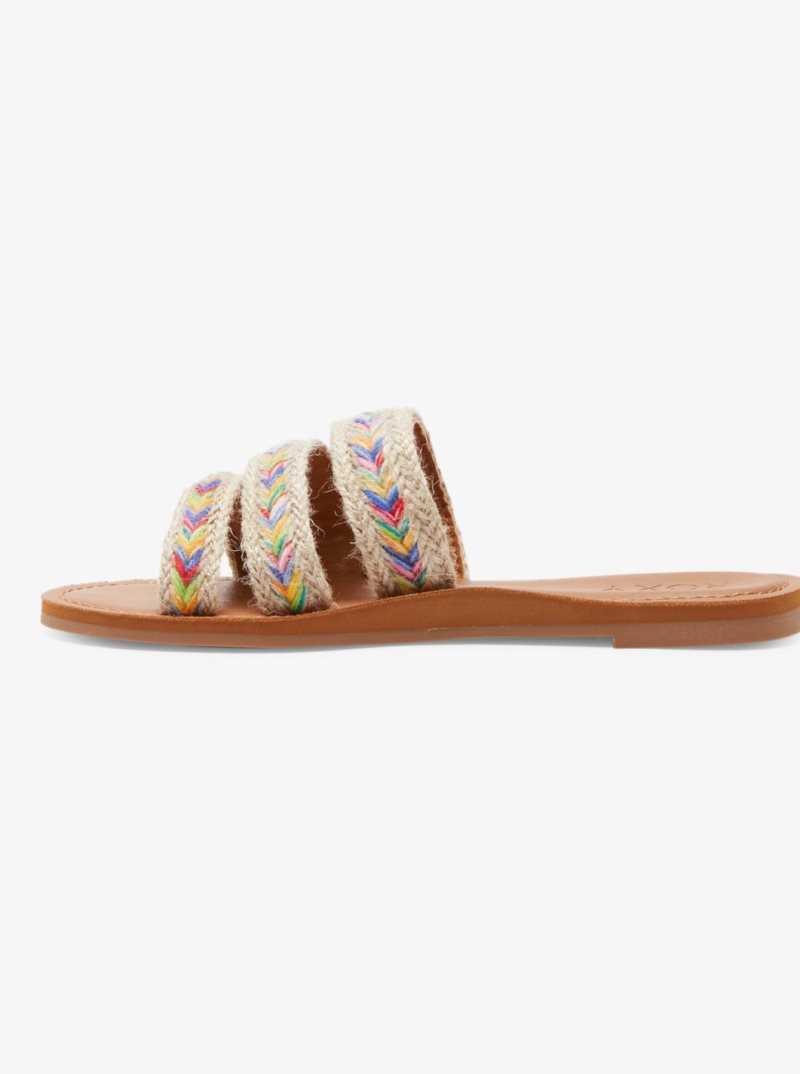 Sandales Roxy Wyld Rose Femme Multicolore | 650742ETO