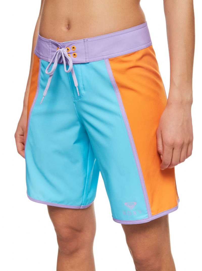 Shorts De Bain Roxy Colorblock 9' Femme | 038152GUW