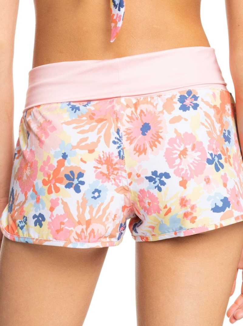 Shorts De Bain Roxy Endless Summer 2' Femme Blanche | 629853SNW