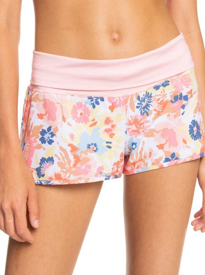 Shorts De Bain Roxy Endless Summer 2' Femme Blanche | 629853SNW