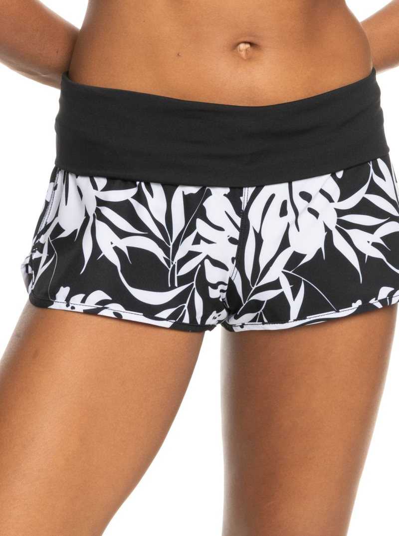 Shorts De Bain Roxy Endless Summer Printed 2\' Femme Grise Foncé | 038752EZW