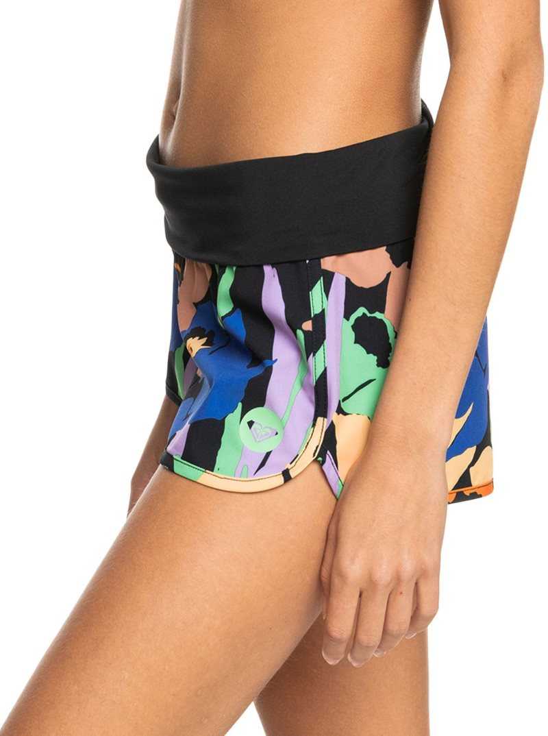 Shorts De Bain Roxy Endless Summer Printed 2' Femme Grise Foncé Fleur | 305648OCZ