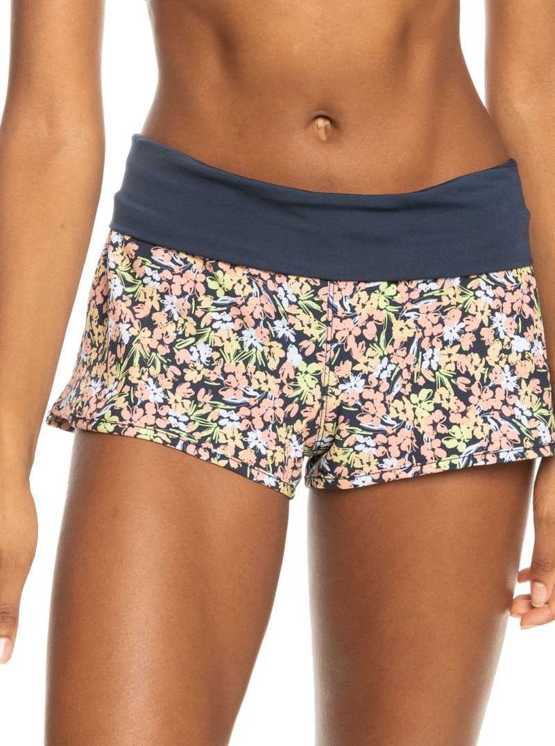 Shorts De Bain Roxy Endless Summer Printed 2\' Femme Indigo | 607319SBN
