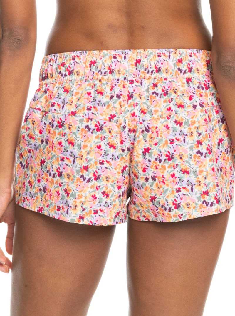 Shorts De Bain Roxy Island In The Sun 2' Femme Rose | 193406ISC