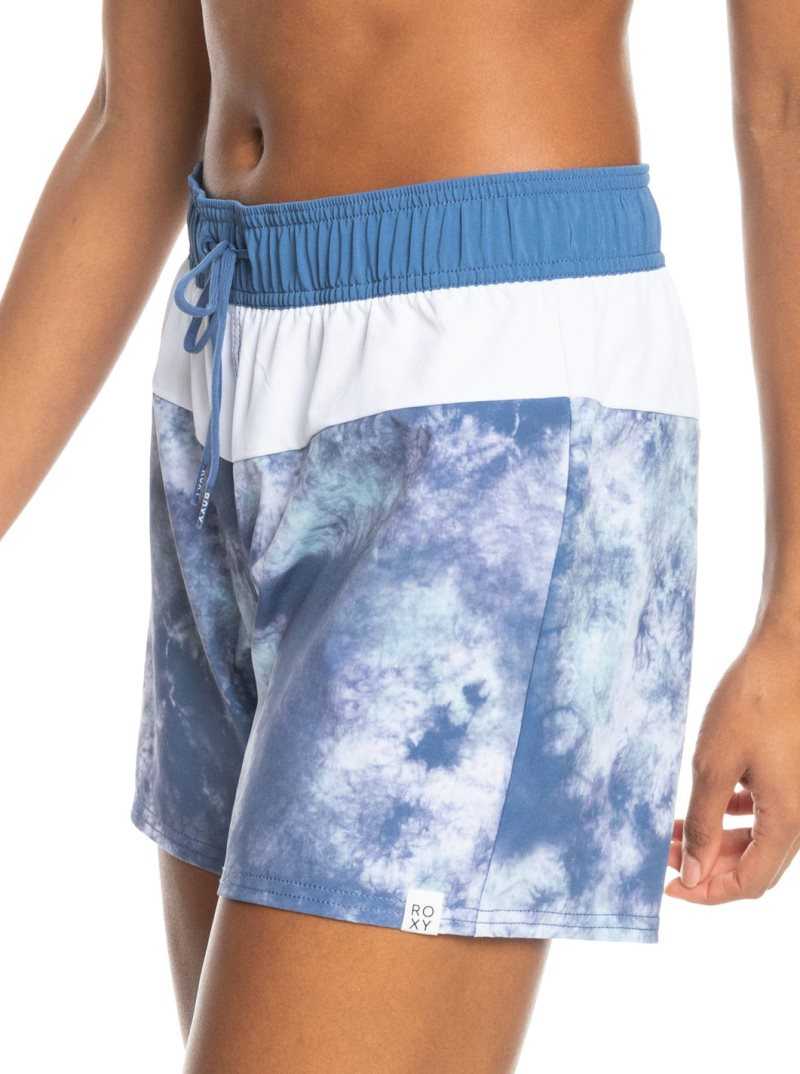 Shorts De Bain Roxy Sea 5' Femme Bleu | 298541UCX